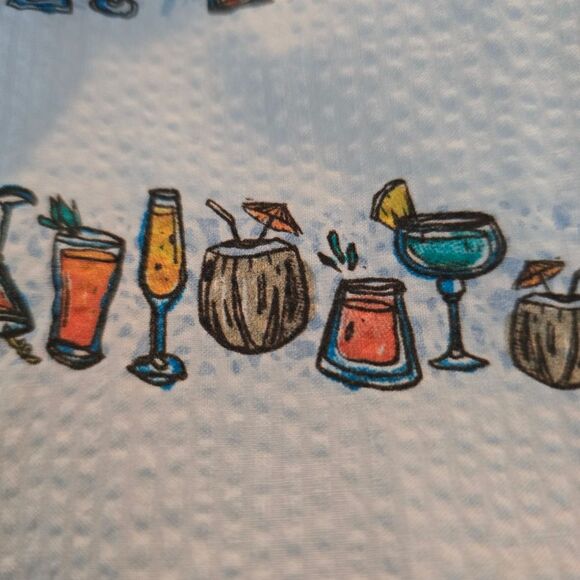 Tommy Bahama Nova Wave Cocktails Shirt Mens Size Large Button Up - Picture 6 of 6